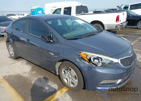2016 Kia Forte Lx z USA, uszkodzony, nr VIN KNAFK4A60G5578060
